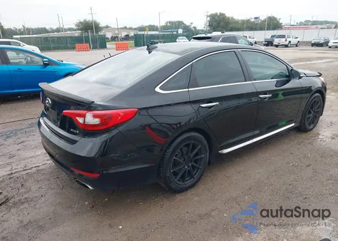 2017 Hyundai Sonata Sport из США, поврежденный, VIN 5NPE34AF0HH436949